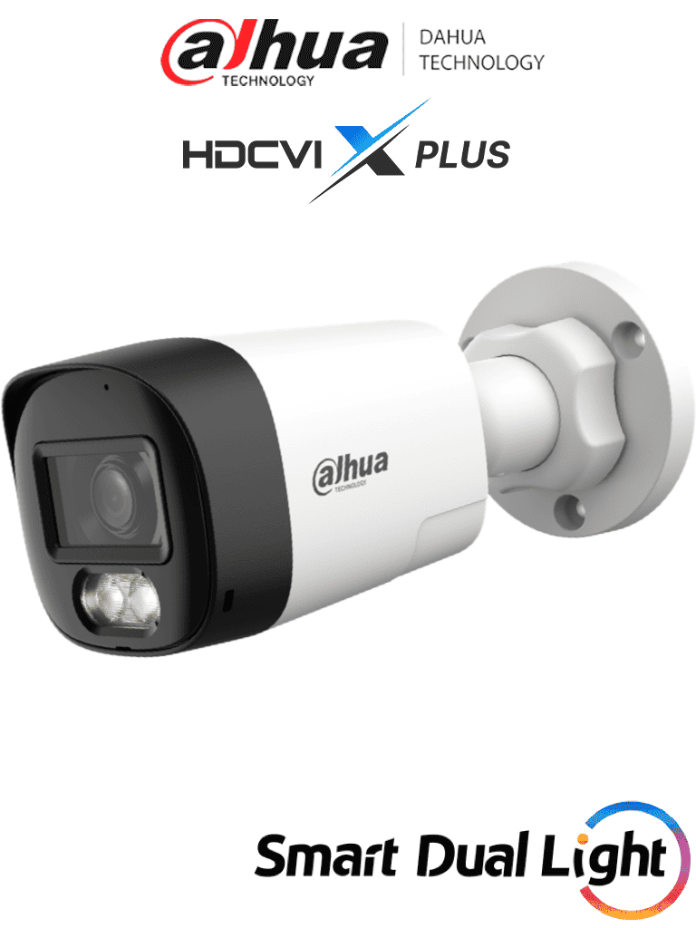 DAHUA DH-HAC-HFW1200RL-IL-T - Camara Bullet de 2 Megapixeles/ Audio Bidireccional/ Iluminación Dual Inteligente Hasta 30m/ Lente de 2.8mm Apertura de 111°/ Policarbonato/ DAHUA DH-HAC-HFW1200RL-IL-T - Camara Bullet de 2 Megapixeles/ Audio Bidireccional/ Iluminación Dual Inteligente Hasta 30m/ Lente de 2.8mm Apertura de 111°/ Policarbonato/